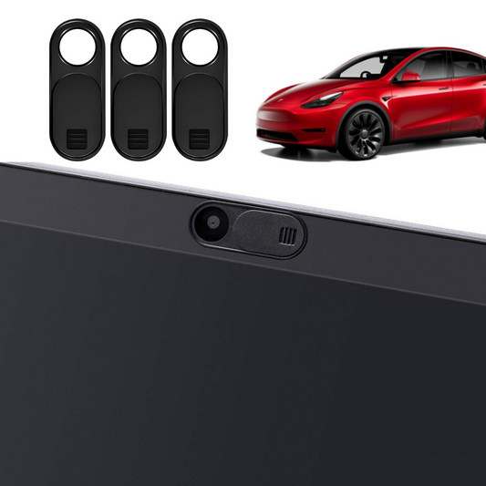 Tesla Model Y  / Model 3 İç Kamera Kaydırılan Kapak Ultra İnce, 3 Adet Set Olarak