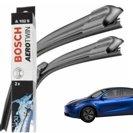 Tesla Model Y / Model 3 Ön Cam Aerotwin Silecek Süpürgesi Takımı, Bosch Marka